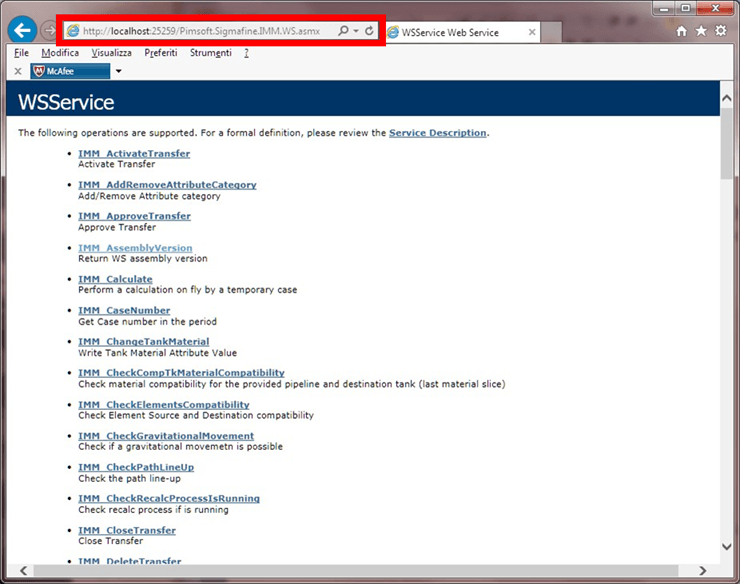 Figure 1559: IMM Web Servers website