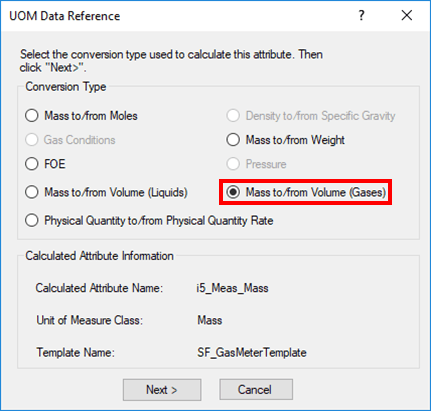 Figure 613: First UOM Data Reference window