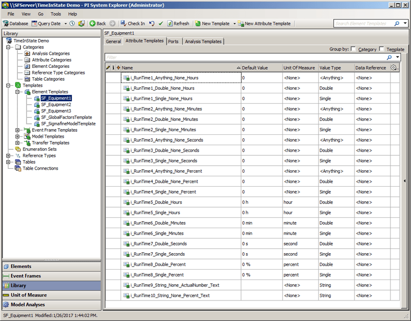Figure 640: Attributes with compatible Value Type &amp; UOM options