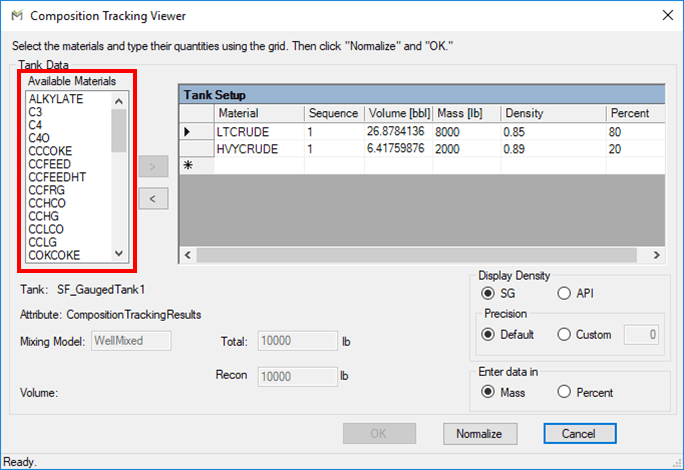 Figure 324: Composition Tracking Viewer