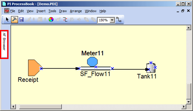 Figure 791: Minimized AF window Name tab