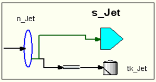Figure 138: Transfer in simple Model during Run mode