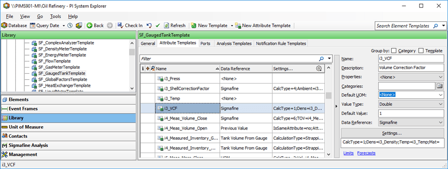 Figure 568: System Explorer - Tank Shell Correction Calculation Configuration
