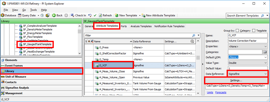 Figure 564: System Explorer - Select Element Template