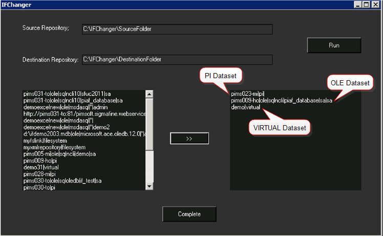 Figure 1848: IFChanger - all Datasets added